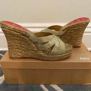 SOLD Christian Louboutin Wedges